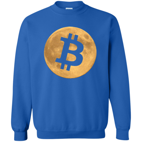 Bitcoin moon Unisex Sweater - BestGadgets